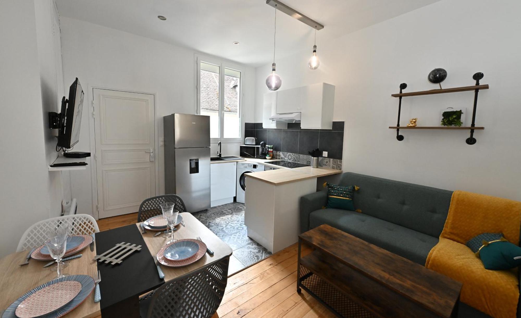 3 Appartements Premium Au Pied De La Cathedrale - Hypercentre Sens Buitenkant foto